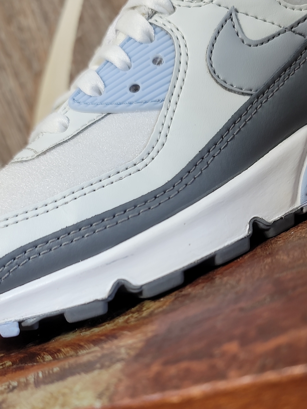 Nike Wmns Air Max 90 'Blissful Blue' Wmns 7.5 (Great Condition) Fast Shipping - Picture 15 of 16